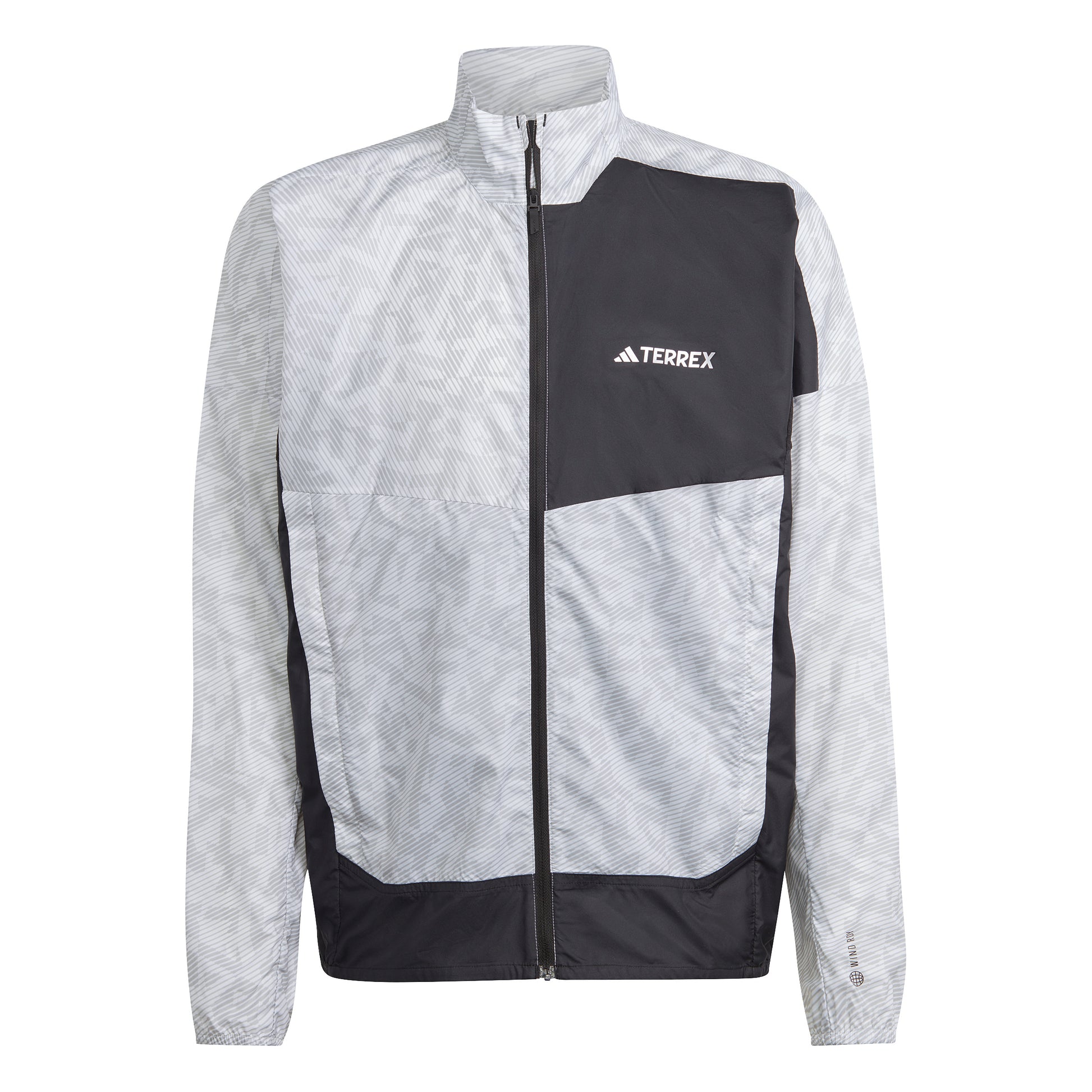 adidas Terrex Trail Wind Running jacket Men - white, black