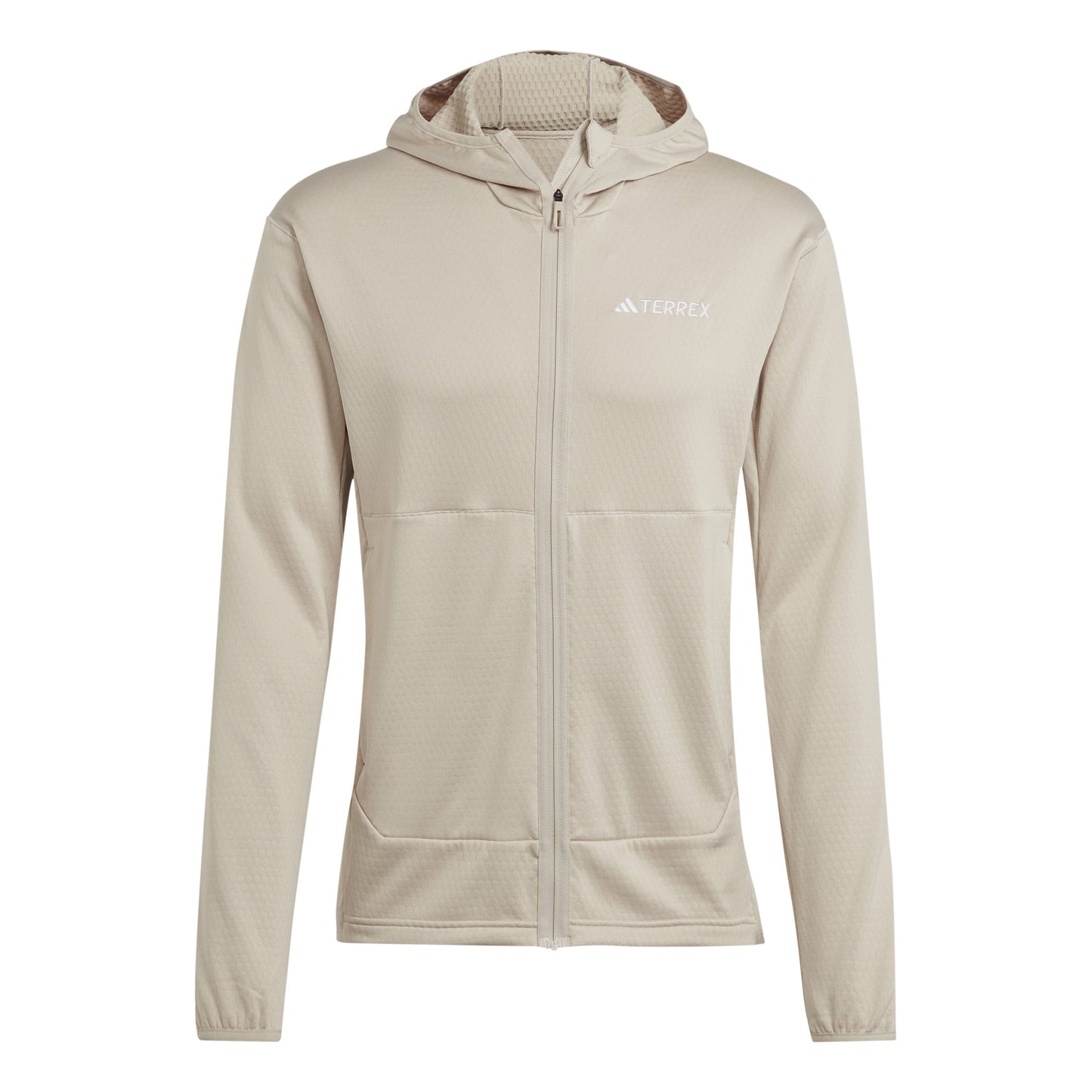 adidas Terrex XPR LT Fleece Running jacket Men - grey,