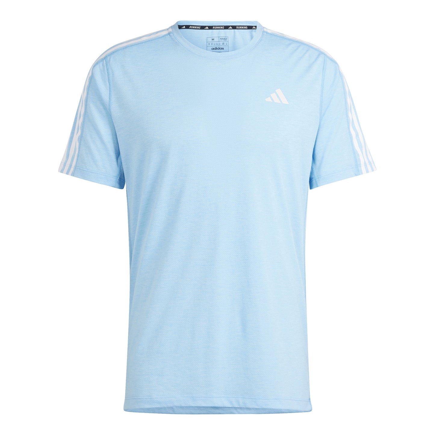 adidas Own The Run E 3S Running shirt Men - light blue,