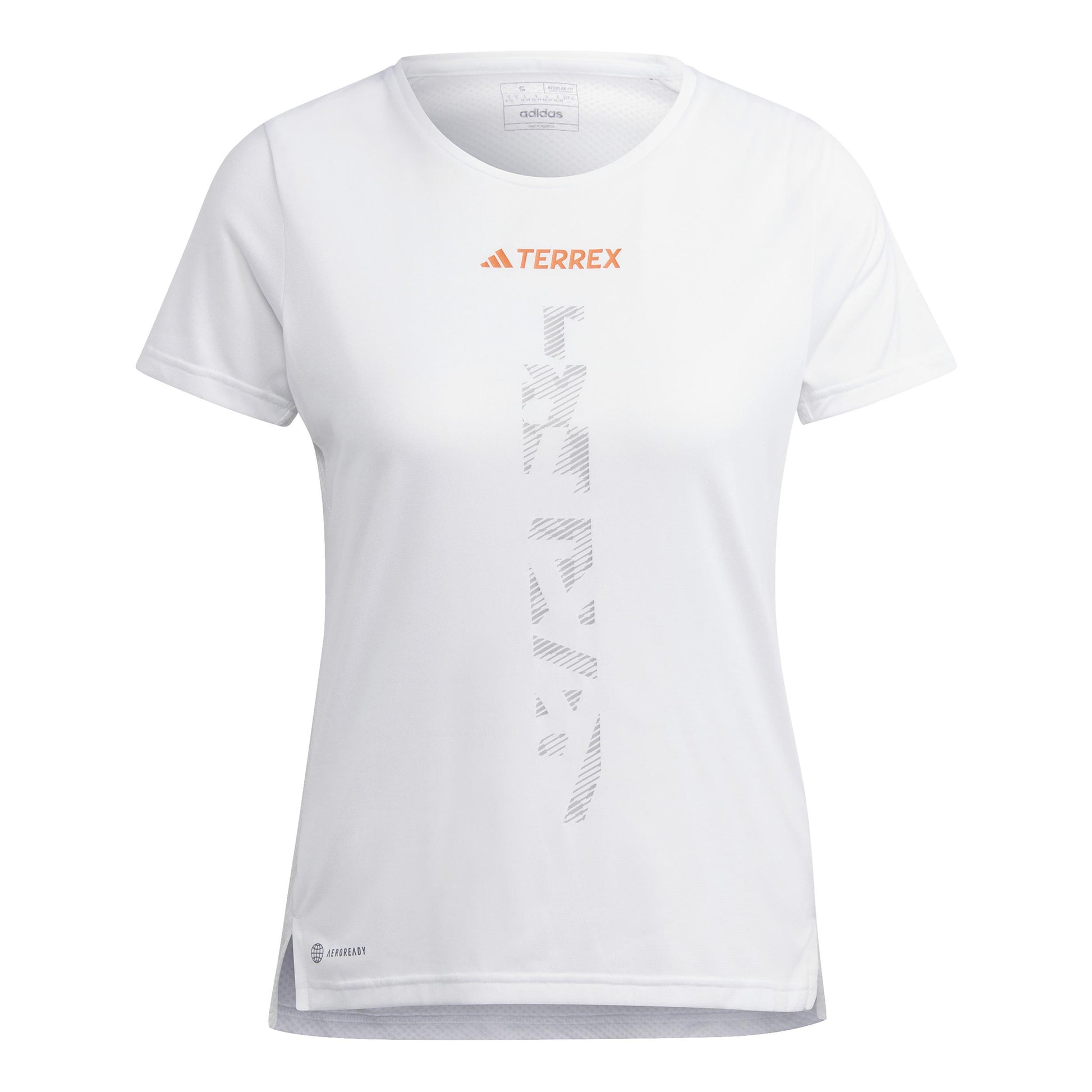 adidas Terrex AGR Running shirt Women - white,