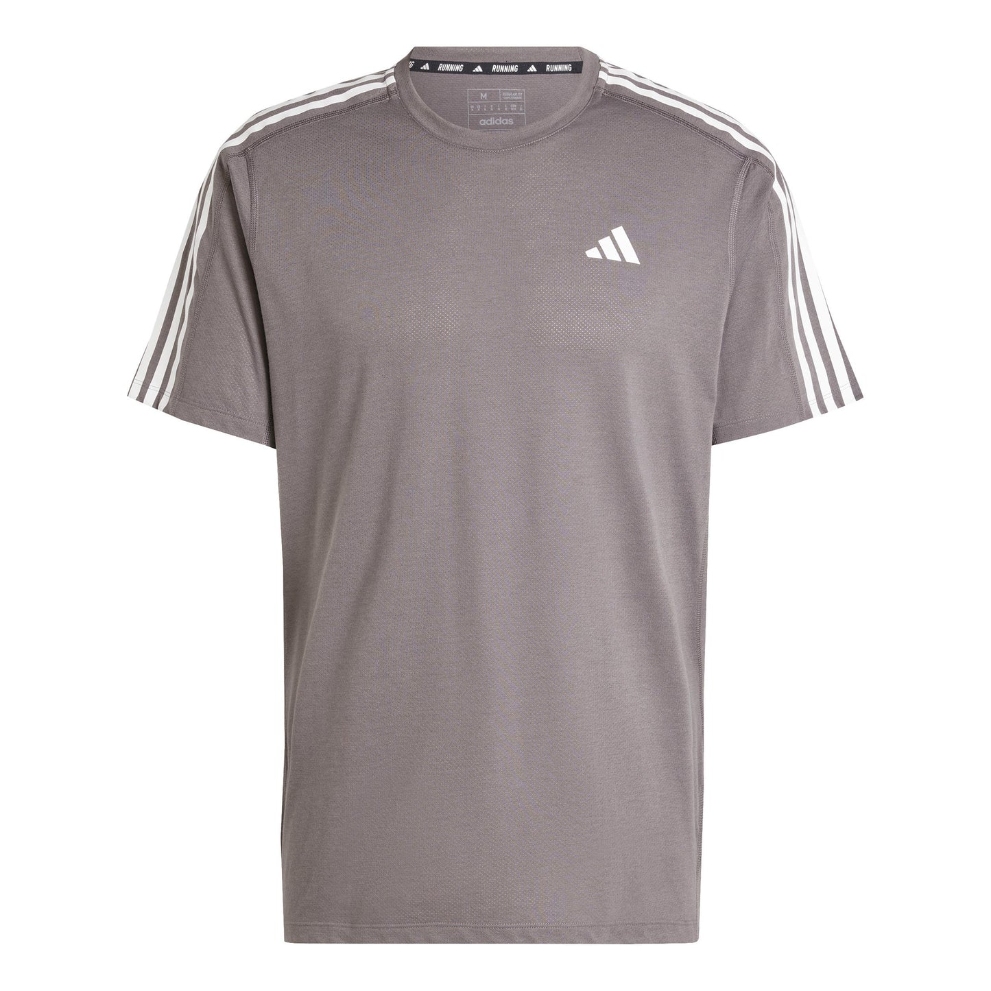 adidas Own The Run E 3S Running shirt Men - grey,