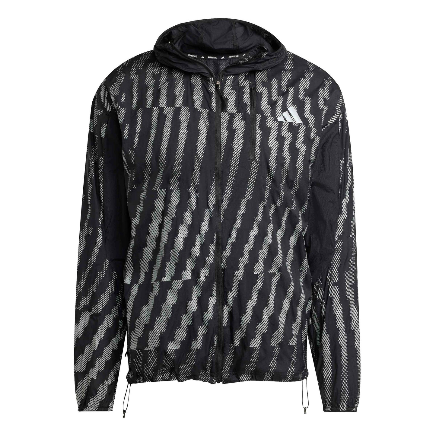 adidas Adi365 High Visible Running Jacket Men-Black,Silver