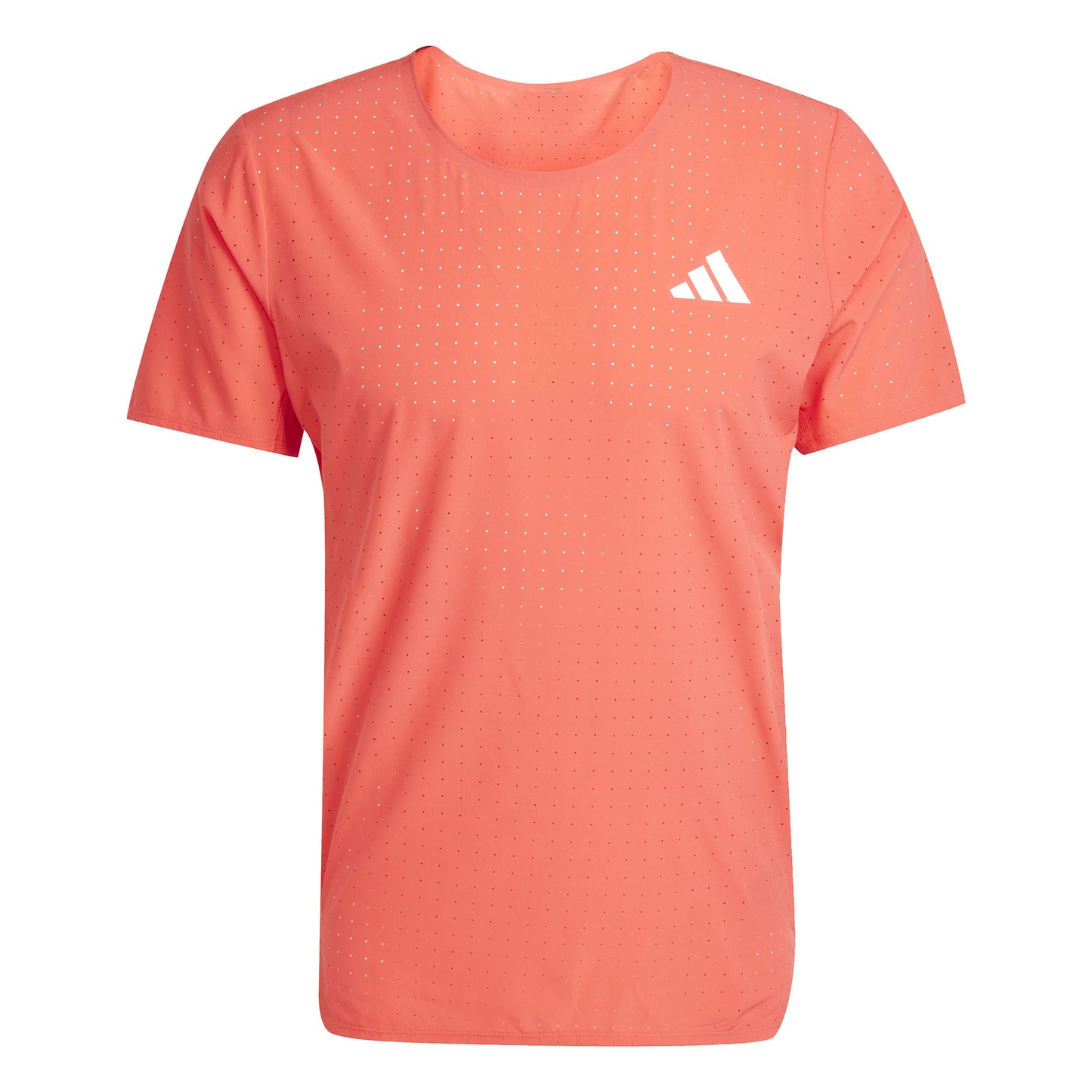 adidas Adizero Running Shirt Men-Coral