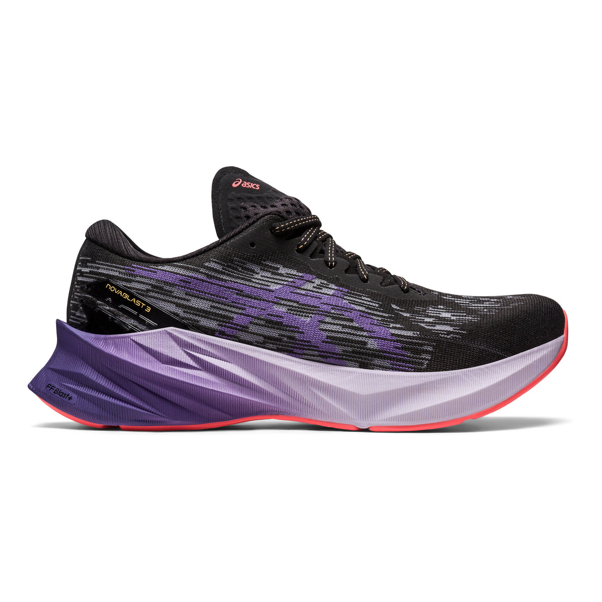 ASICS Novablast 3 Neutral running shoe Women - black, violet