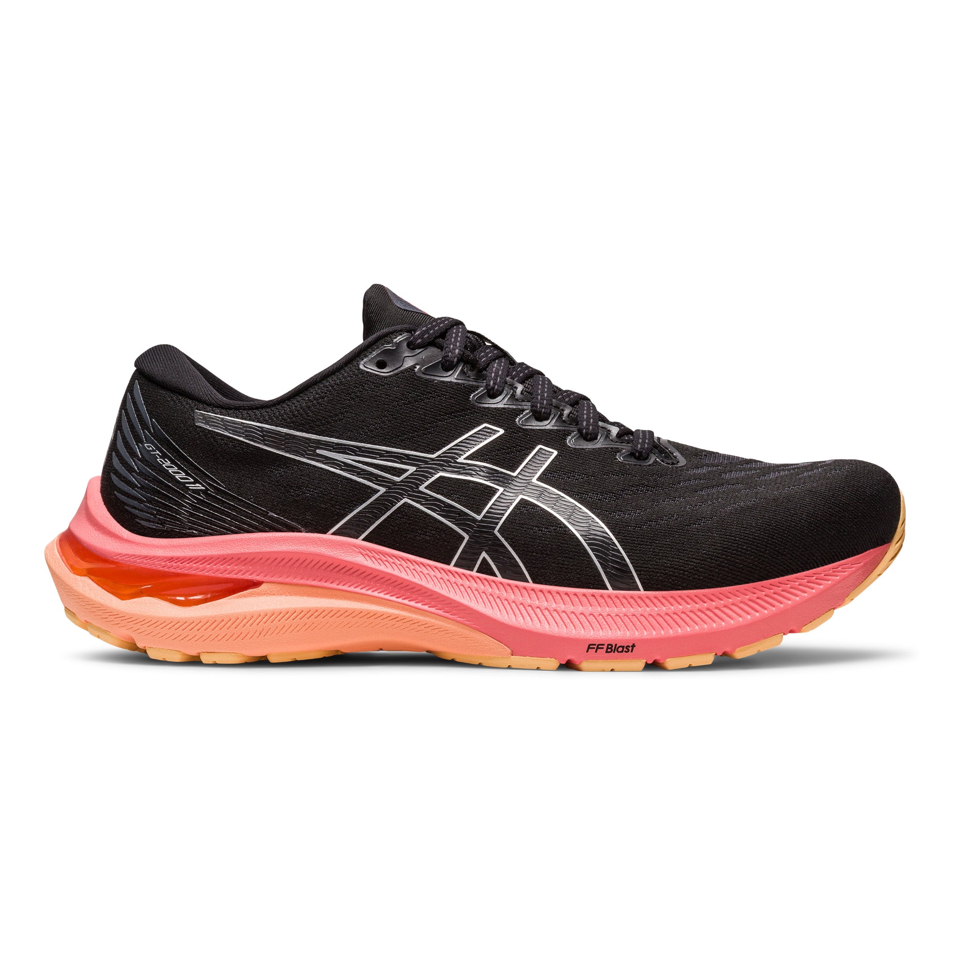 ASICS GT-2000 11 Stability running shoe Women - black, coral