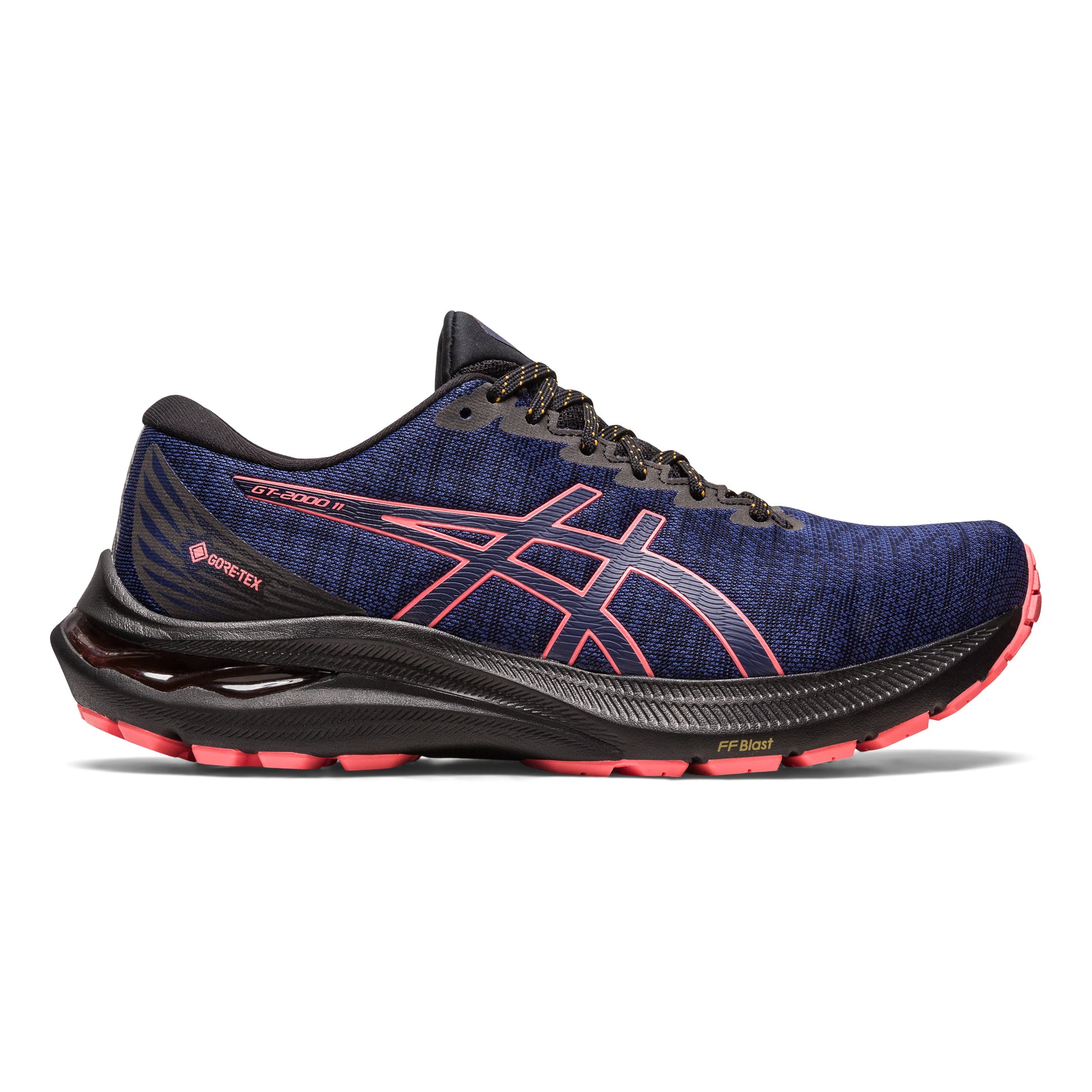 ASICS GT-2000 11 GTX Stability running shoe Women - black, blue