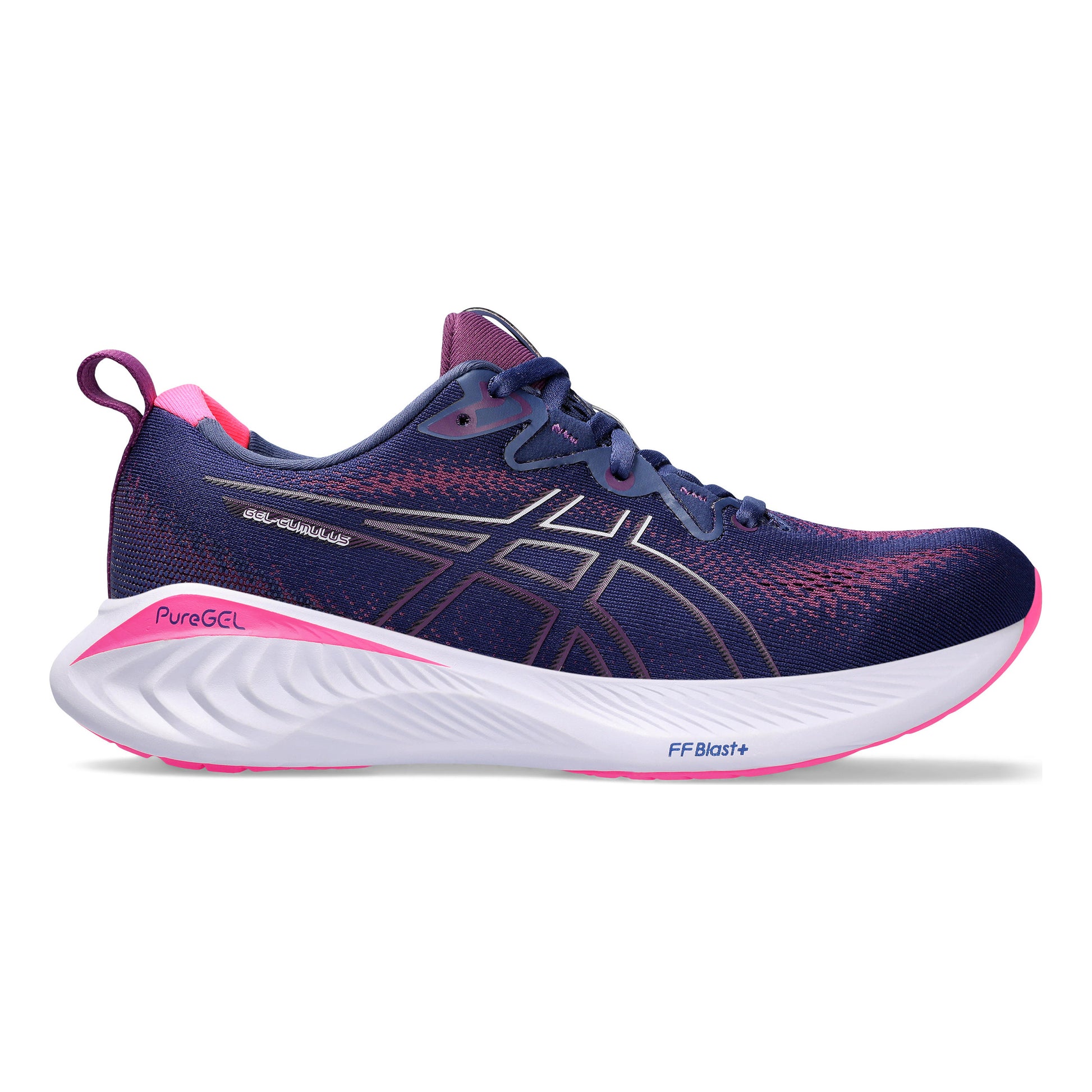 ASICS Gel-Cumulus 25 Neutral running shoe Women - dark blue, pink