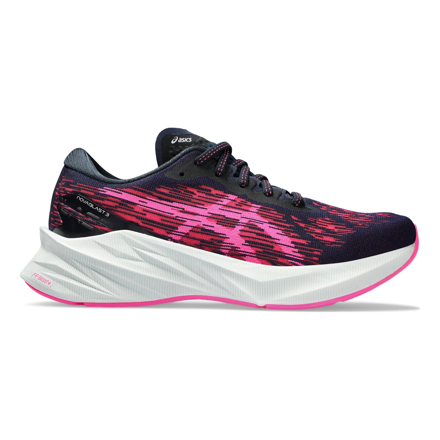 ASICS Novablast 3 Neutral running shoe Women - dark blue, pink
