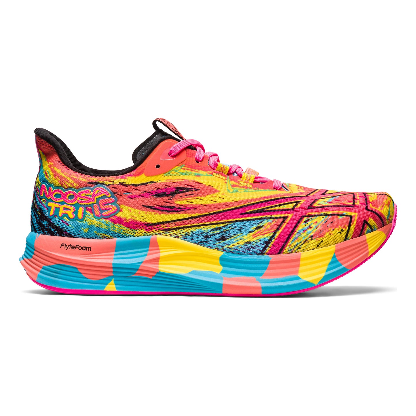 ASICS Noosa Tri 15 Competition running shoe Men - pink, yellow