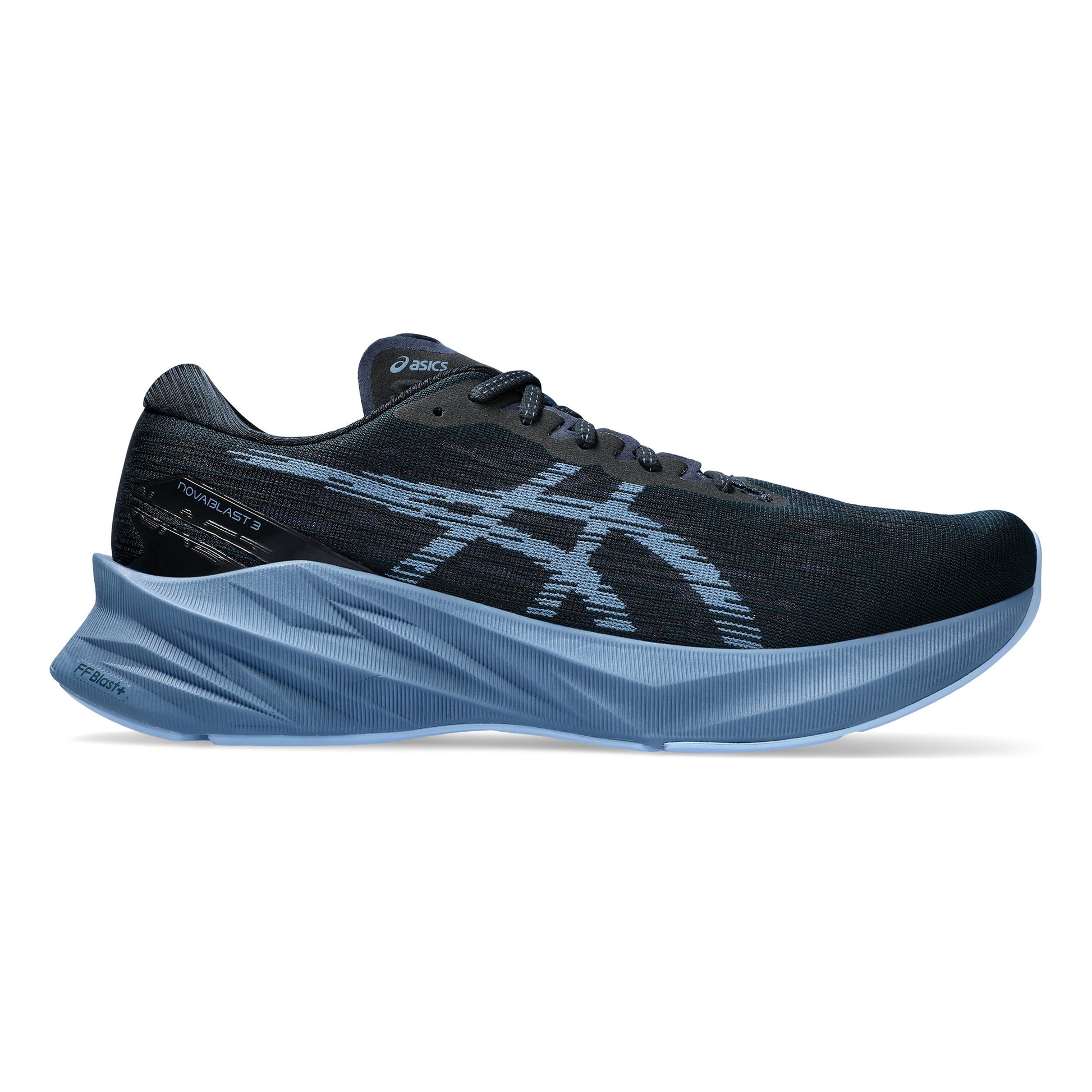 ASICS Novablast 3 Neutral running shoe Men - dark blue, petrol