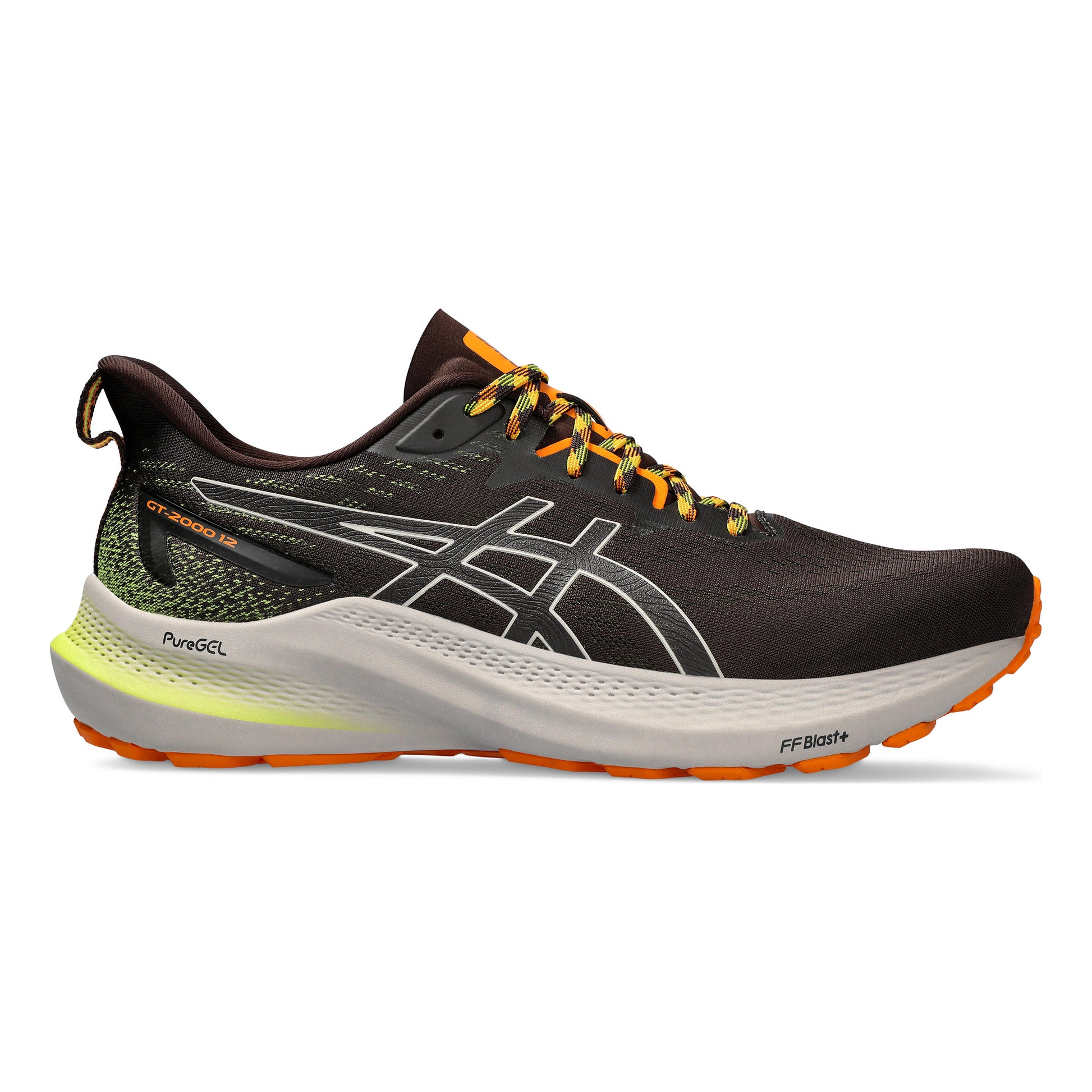 ASICS GT-2000 12 TR Stability running shoe Men - black, orange