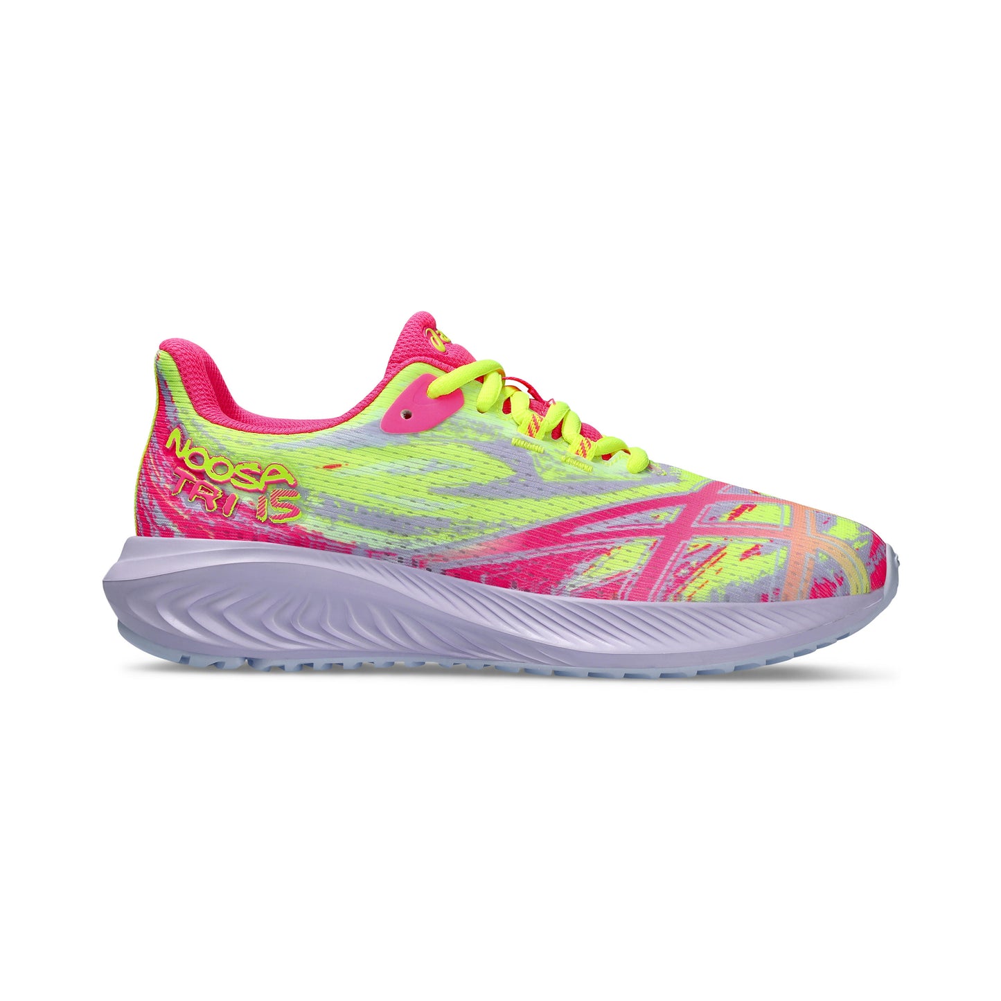 ASICS Gel-Noosa Tri 15 GS Competition running shoe Kids - violet, pink