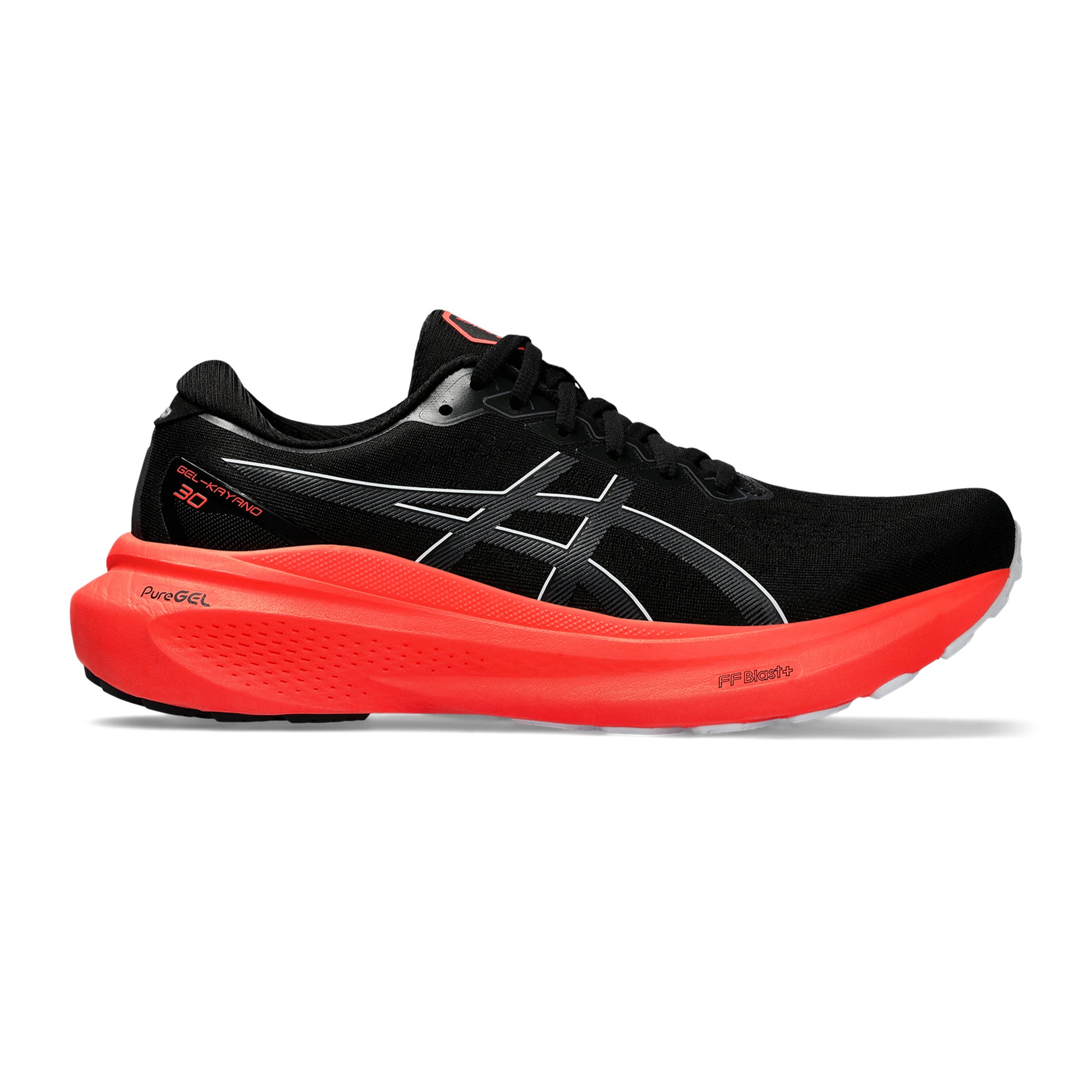ASICS Gel-Kayano 30 Stability running shoe Men - black, coral