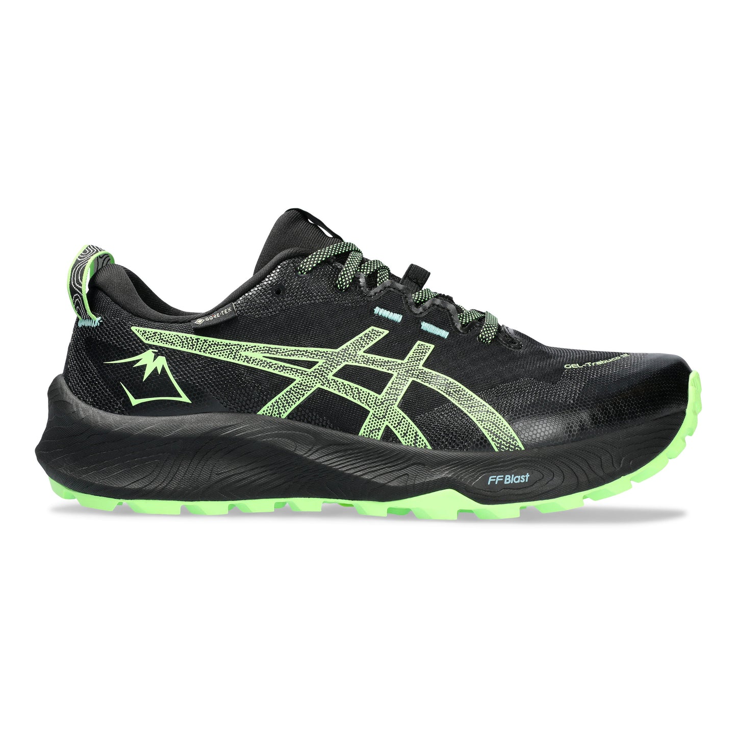 ASICS Gel-Trabuco 12 GTX Trail running shoe Men - black, neon green