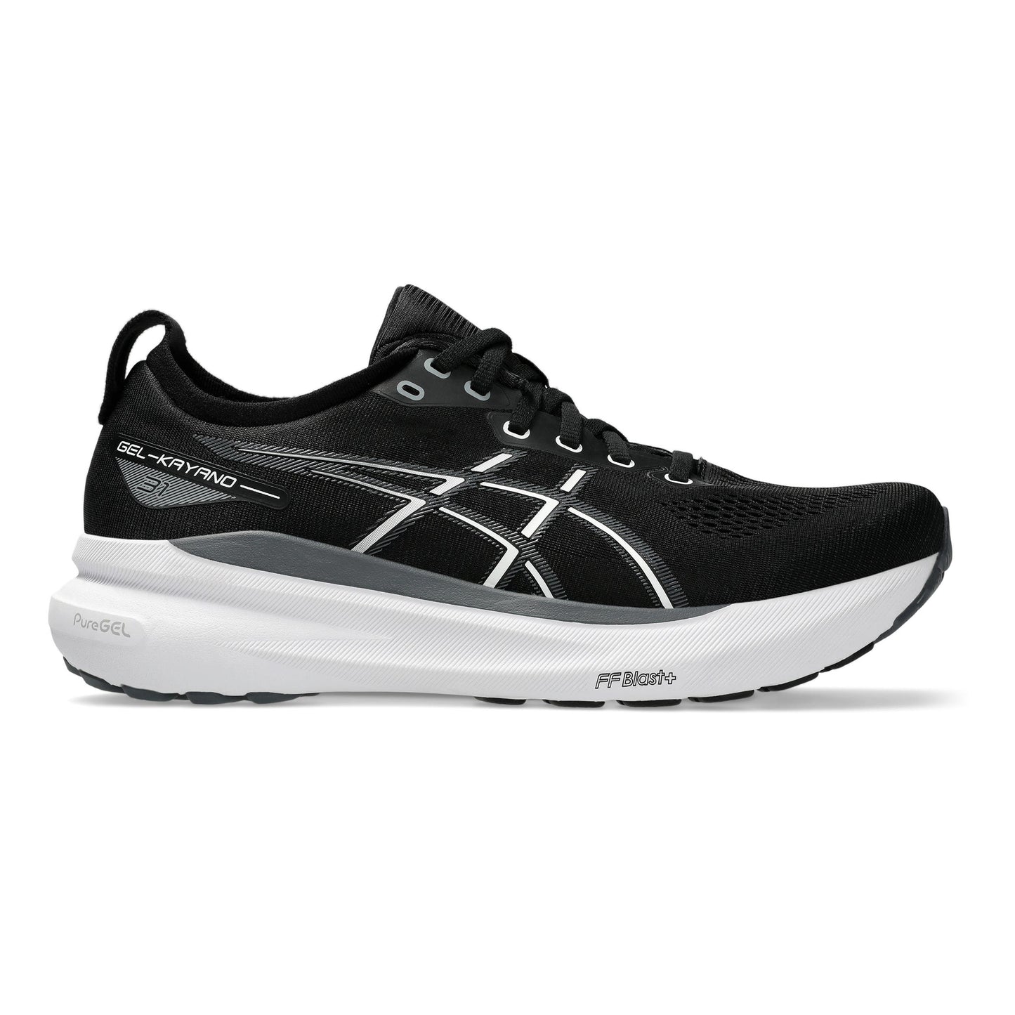 ASICS Gel-Kayano 31 Stability running shoe Men - black, white