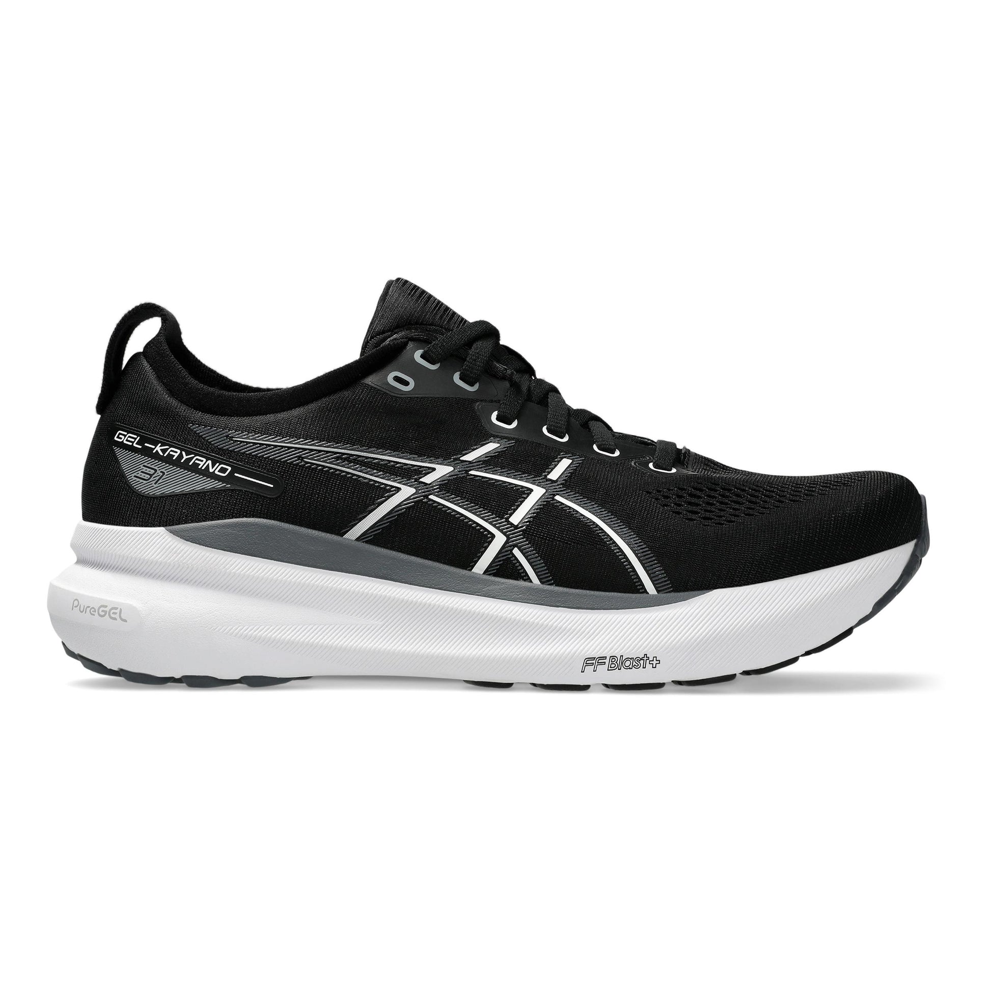 ASICS Gel-Kayano 31 Stability running shoe Men - black, white