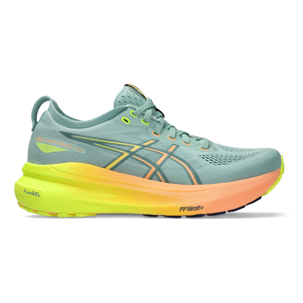 ASICS Gel-Kayano 31 Stability running shoe Women - green, orange