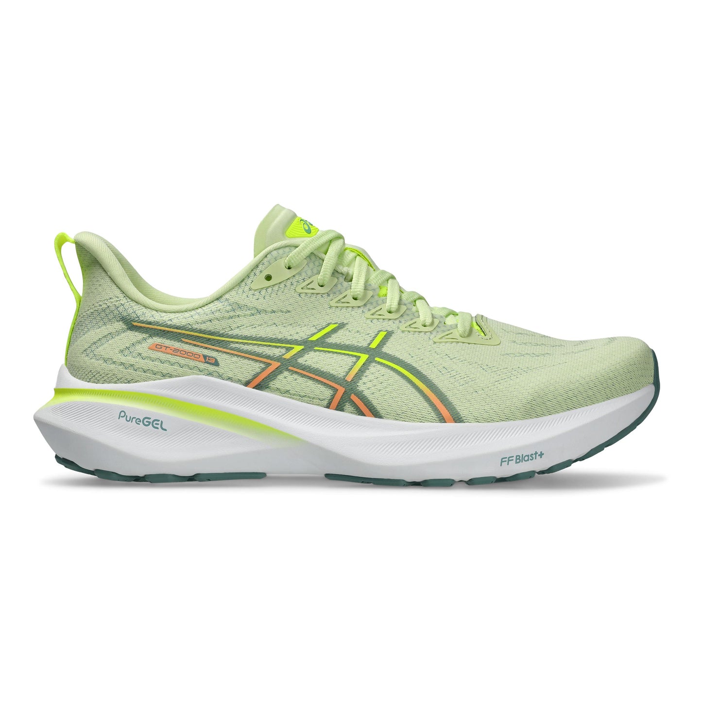 ASICS GT-2000 13 Stability running shoe Men - lime, white