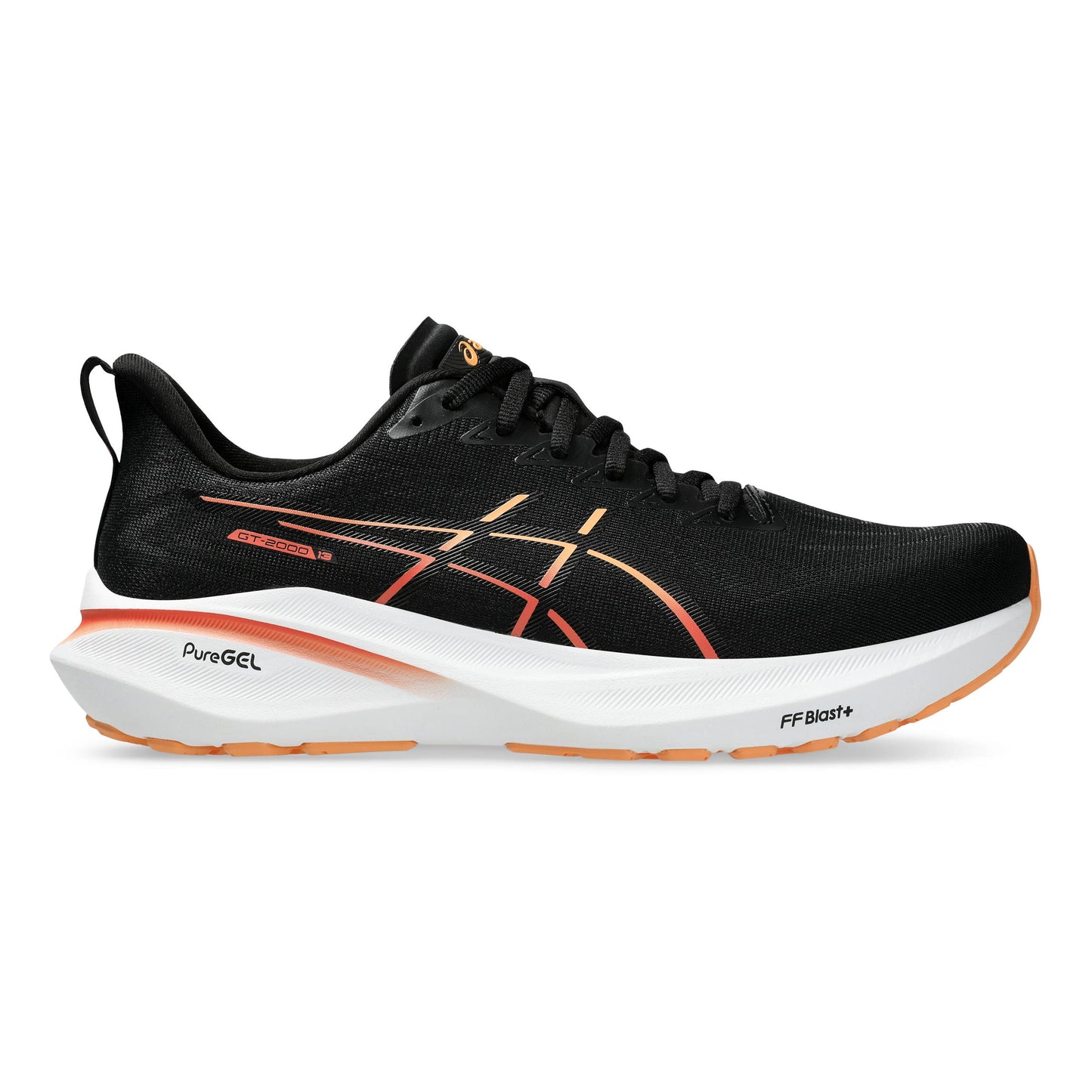 ASICS GT-2000 13 Stability running shoe Men - black, orange