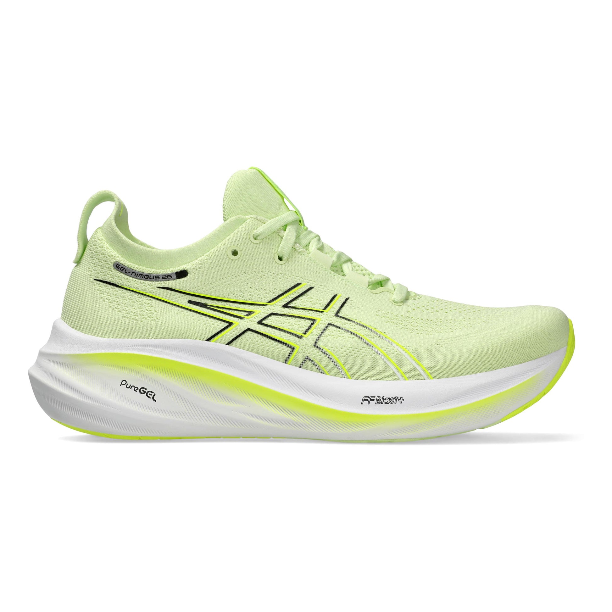 ASICS Gel-Nimbus 26 Neutral running shoe Men - lime, white