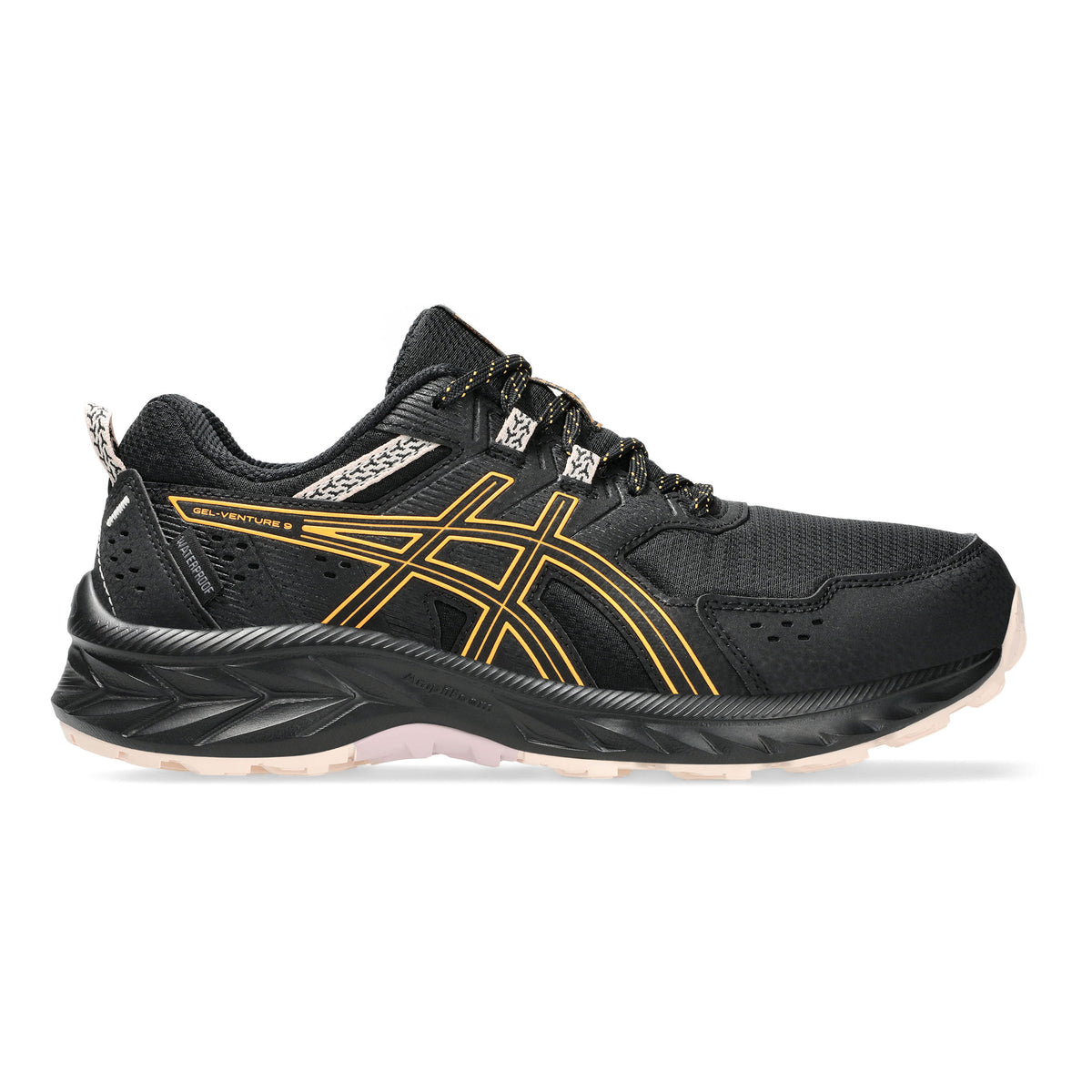 ASICS GEL-Venture 9 WP Trail running shoe Women - black, orange