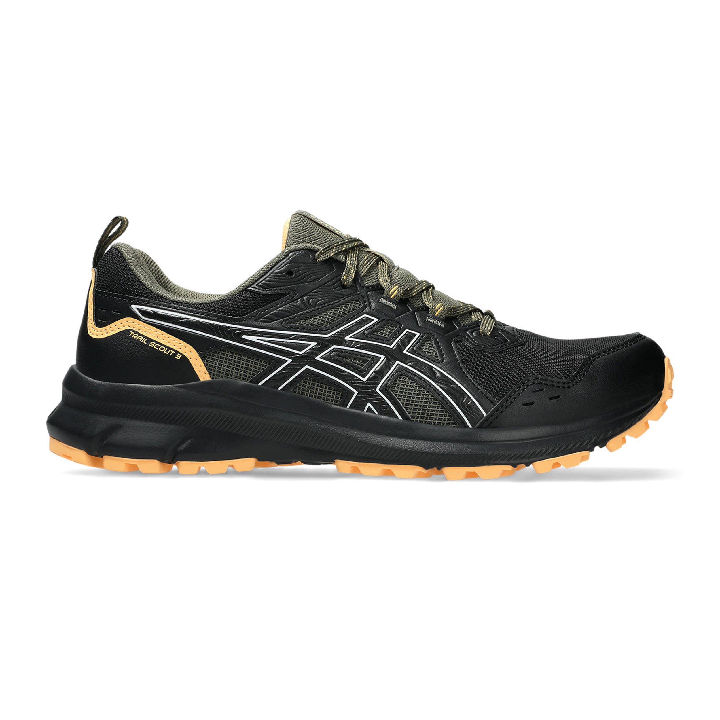 ASICS Trail Scout 3 Trail running shoe Men - black, olive