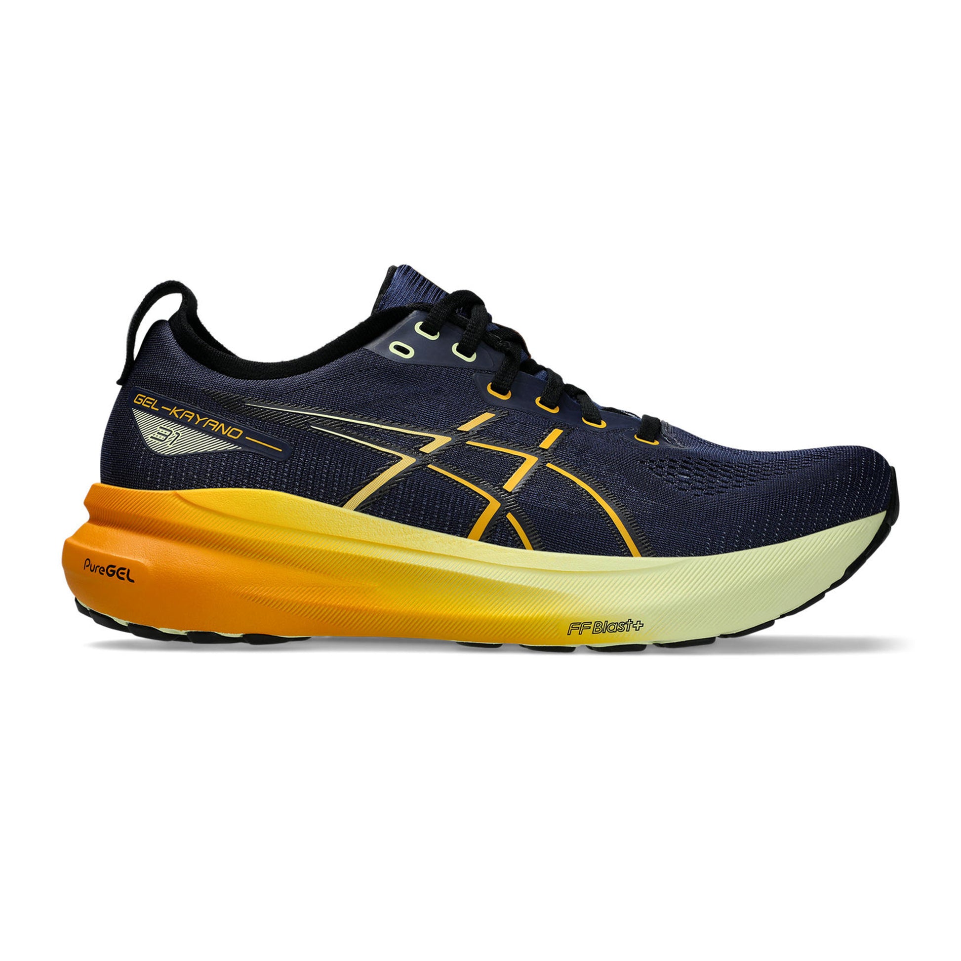 ASICS Gel-Kayano 31 Stability Running Shoe Men-Dark Blue,Orange