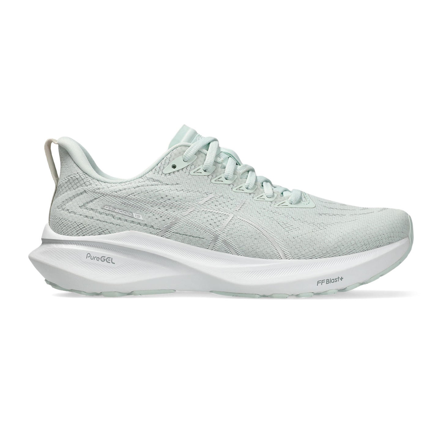 ASICS GT-2000 13 Stability Running Shoe Women-Light Blue,White