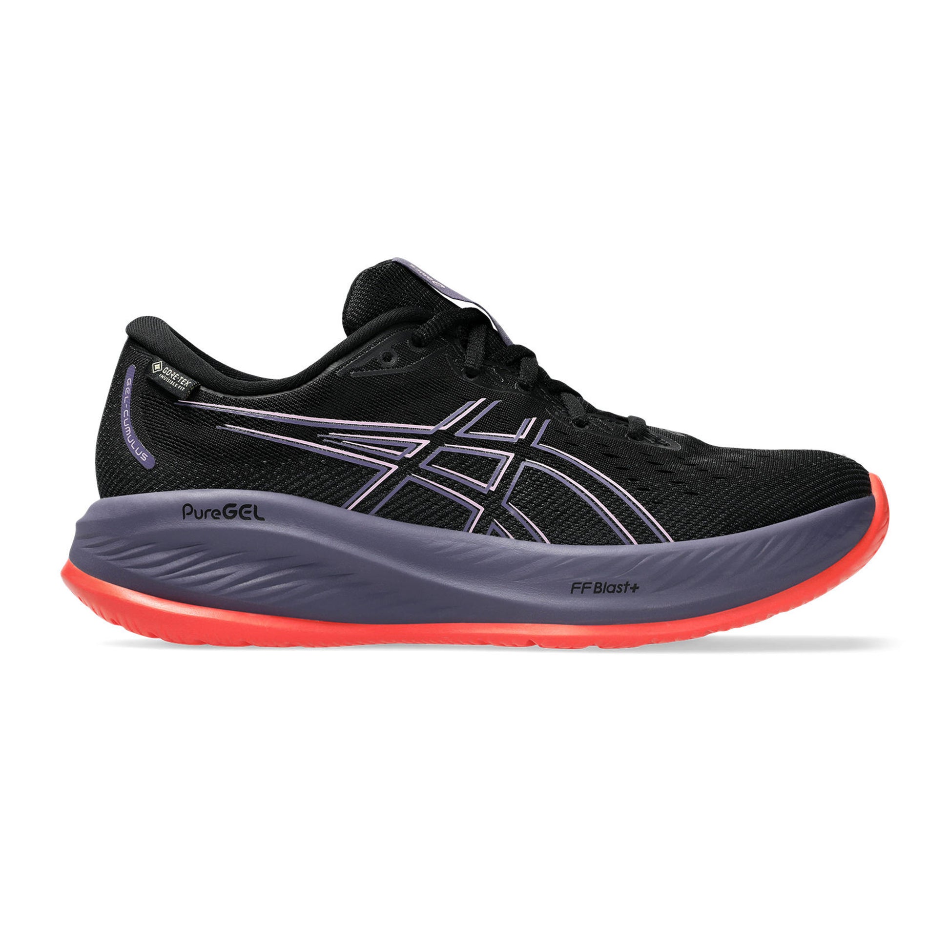 ASICS Gel-Cumulus 26 GTX Neutral Running Shoe Women-Black,Violet