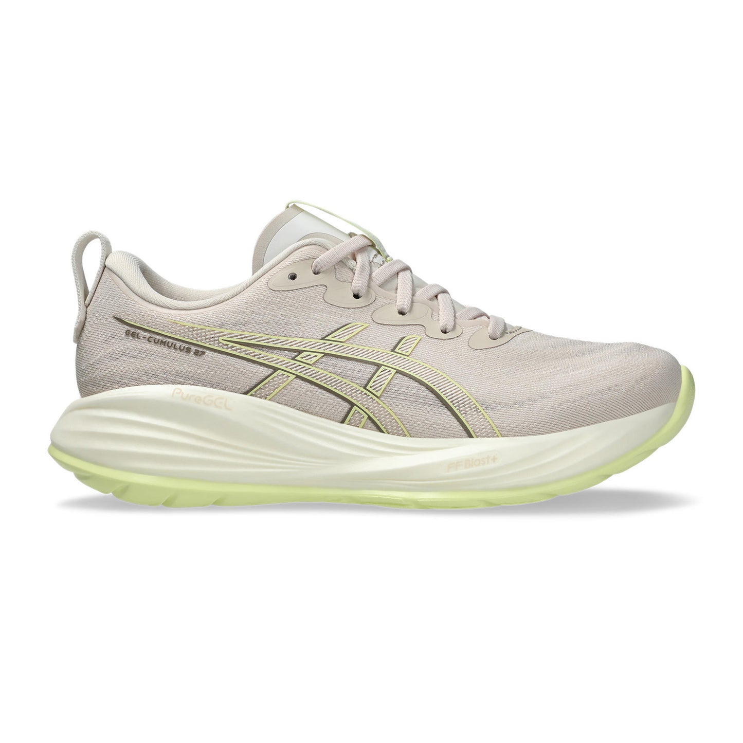 ASICS Gel-Cumulus 27 Neutral Running Shoe Women-Beige,Yellow