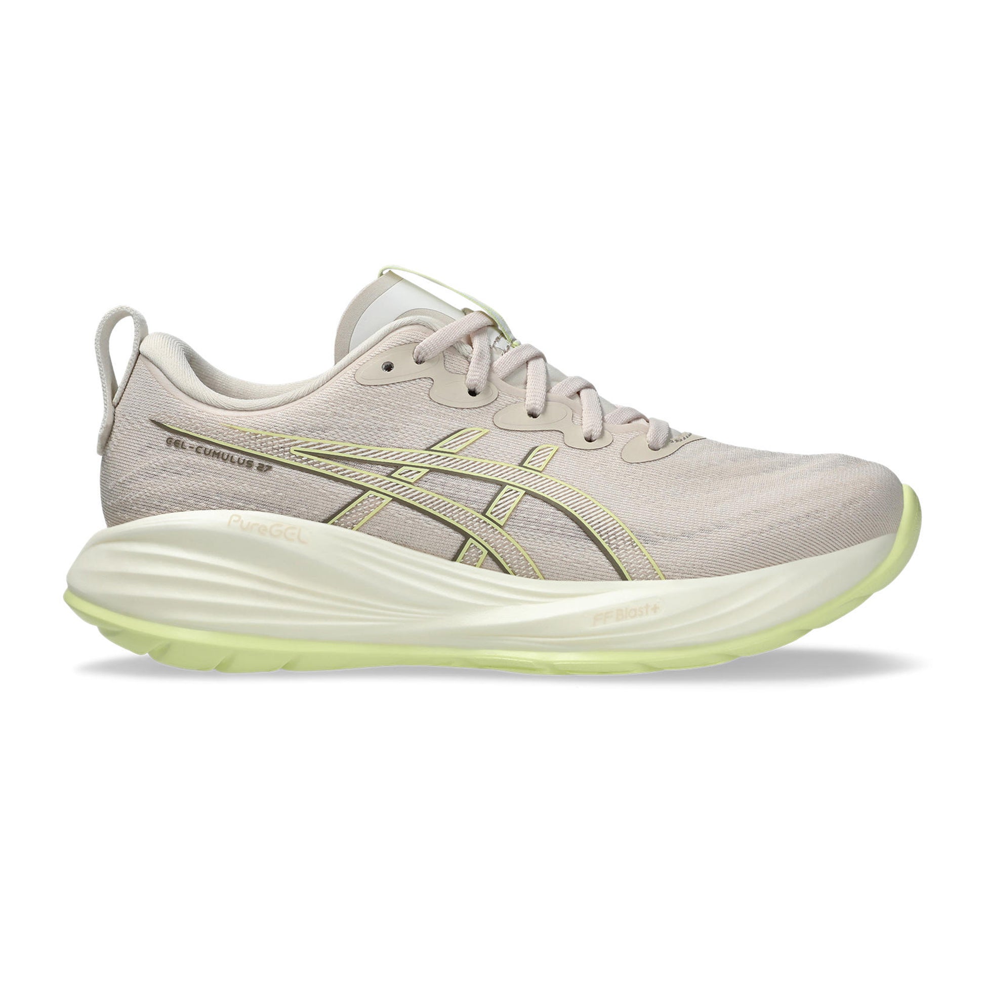 ASICS Gel-Cumulus 27 Neutral Running Shoe Women-Beige,Yellow
