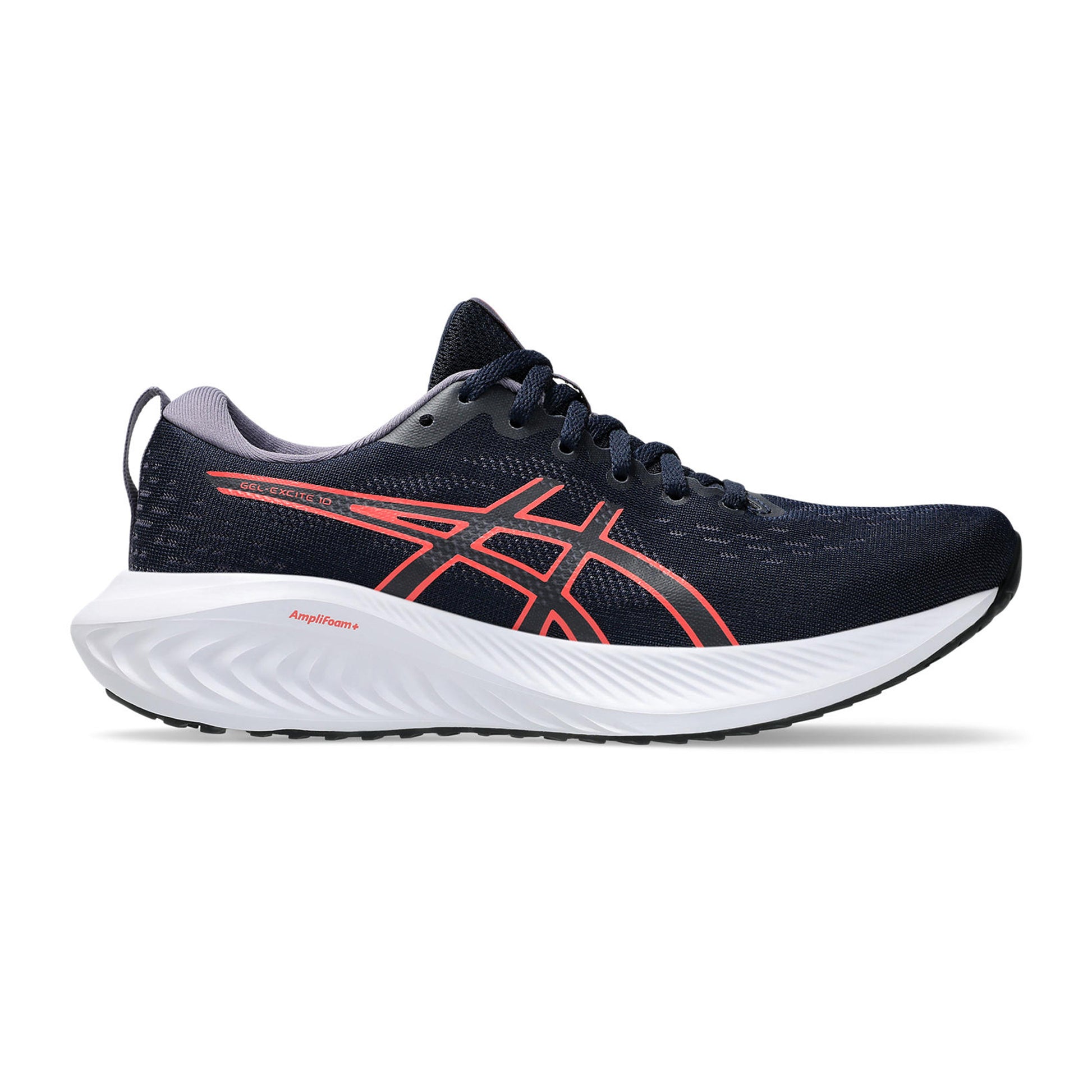 ASICS Gel-Excite 10 Neutral Running Shoe Women-Dark Blue,Coral