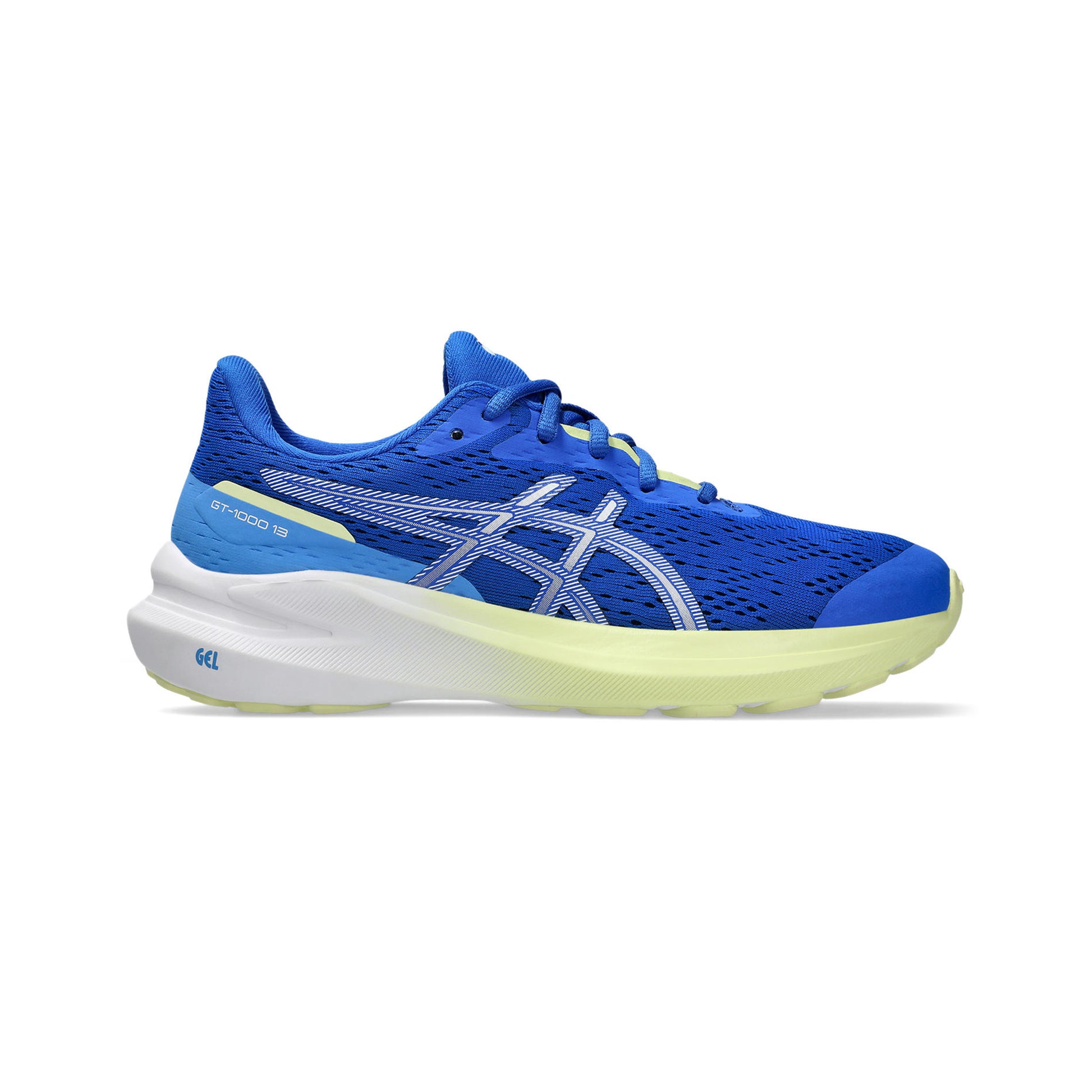 ASICS GT-1000 13 GS Stability Running Shoe Kids-Blue,White