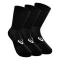 Crew Sports Socks 3 Pack-Black,White