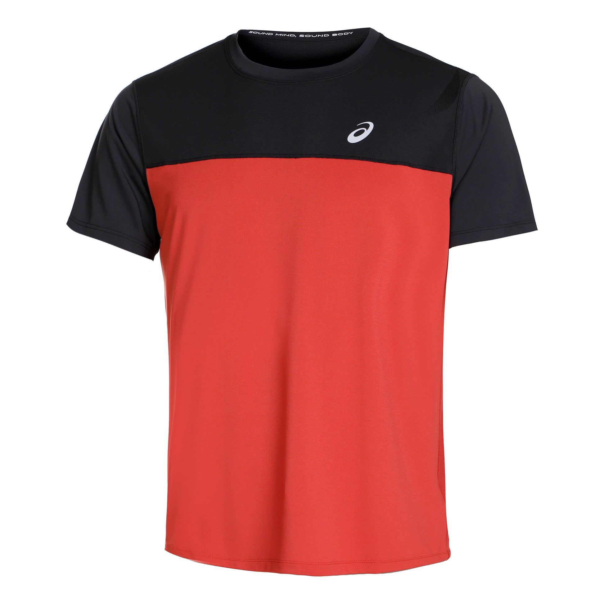 ASICS Race Running shirt Men - black, red