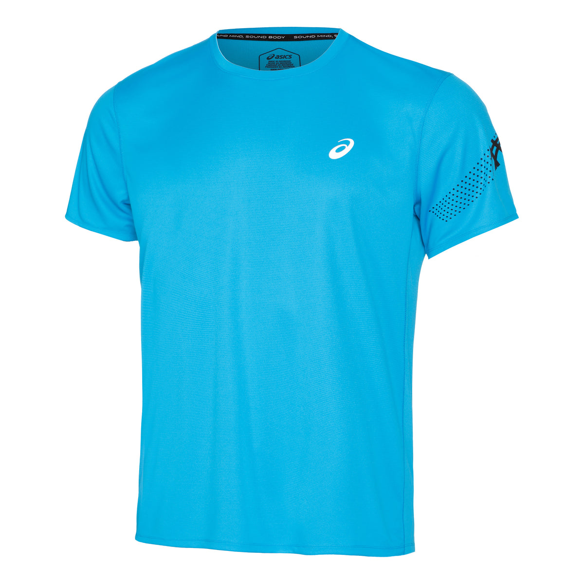 ASICS Icon Running shirt Men - blue, black