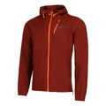 Fujitrail Waterproof Running jacket Men - dark red, orange