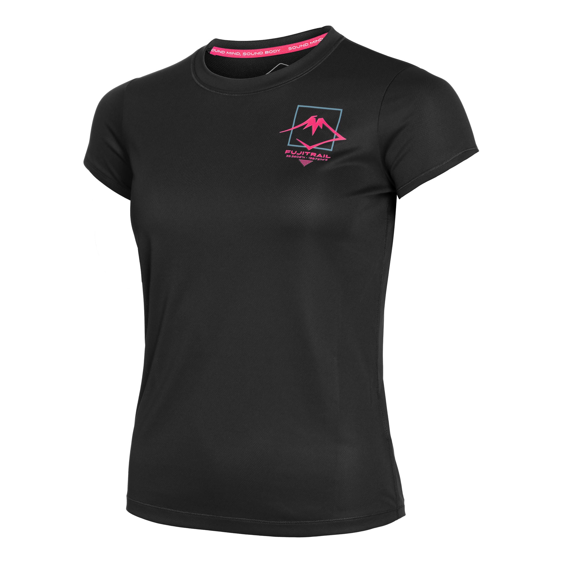 ASICS Fujitrail Logo Running shirt Women - black,