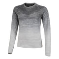 Seamless Long Sleeve Women-White,Grey