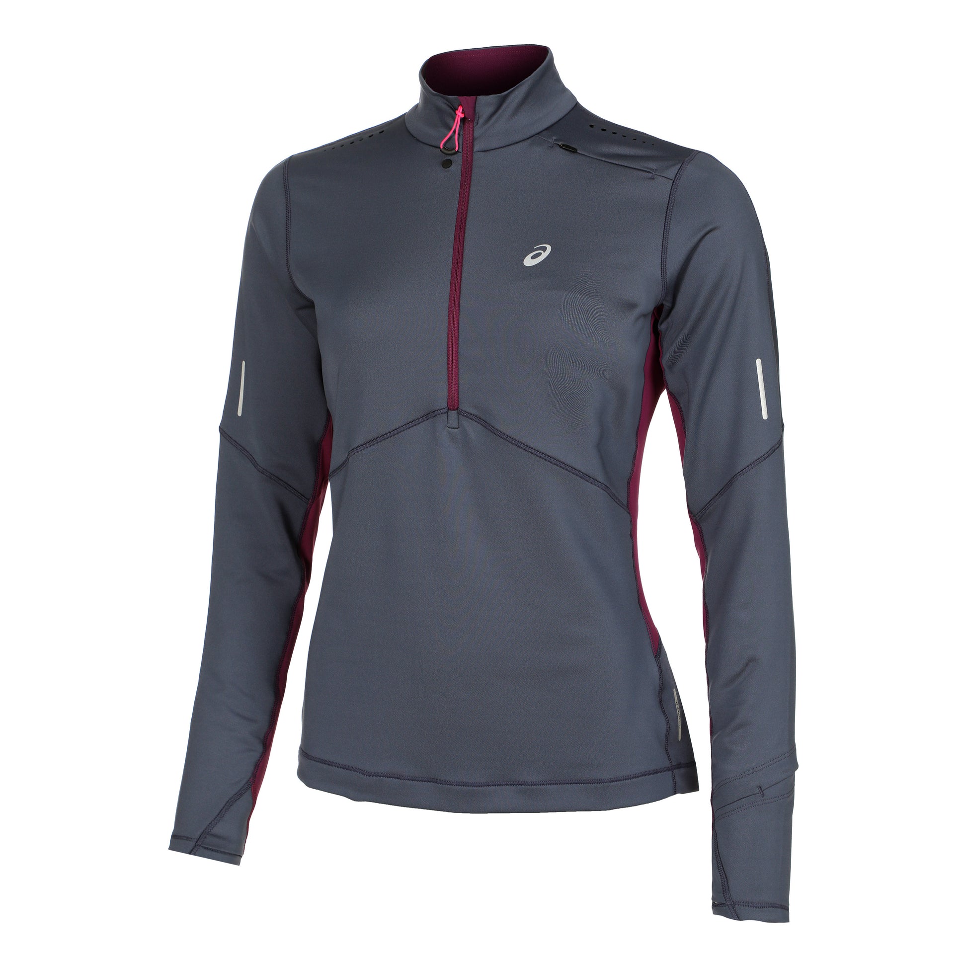 ASICS Winter Run Half-Zip Midlayer Running top Women - petrol, violet