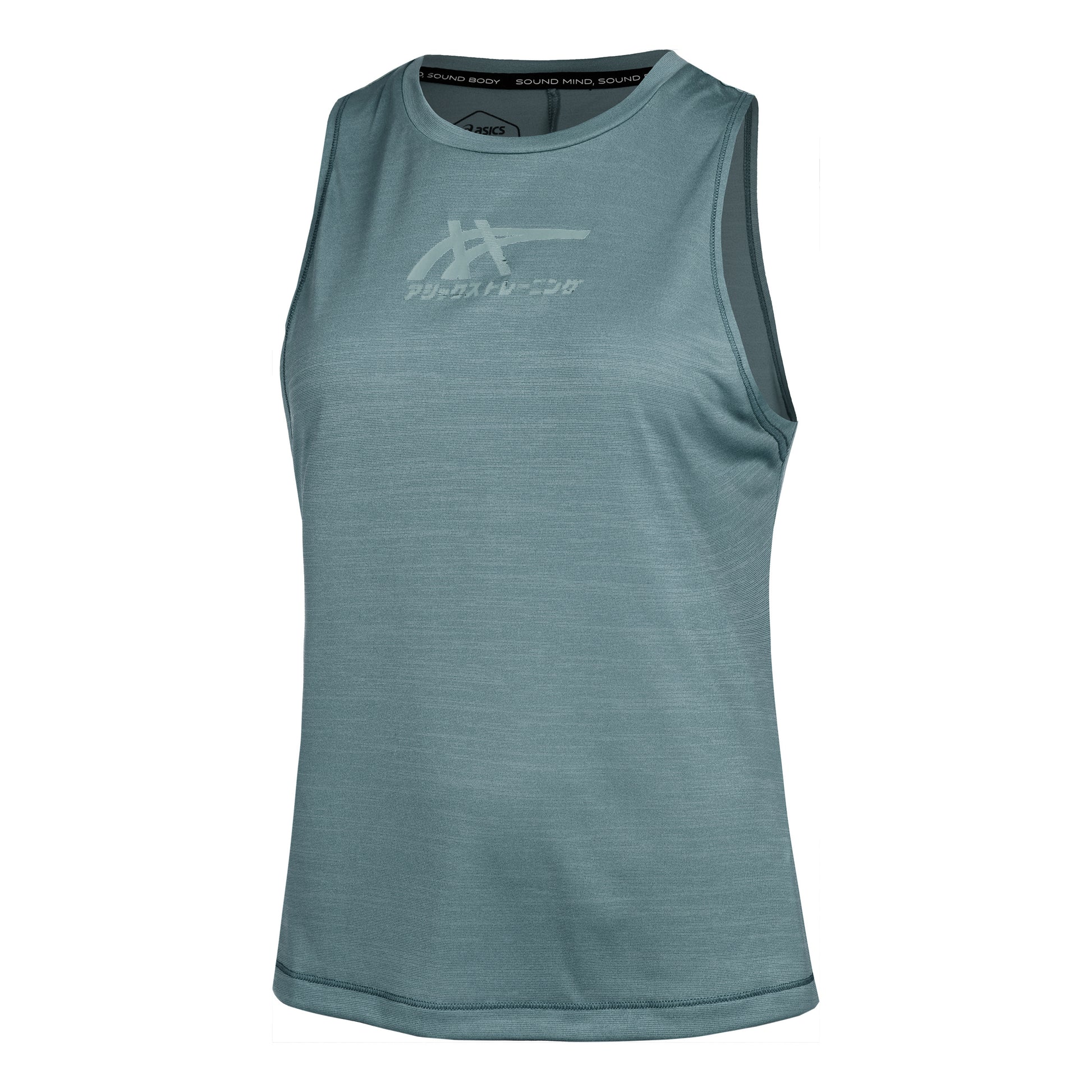 ASICS Tiger Tank top Women - petrol,