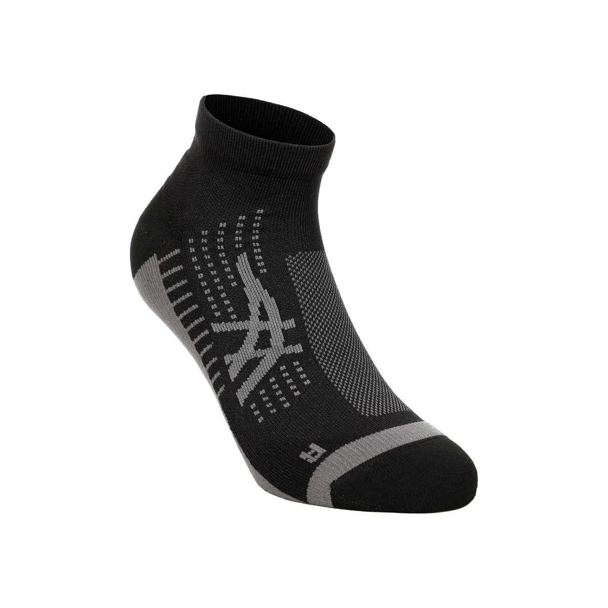 ASICS Icon Run Quarter Running socks Unisex - black,