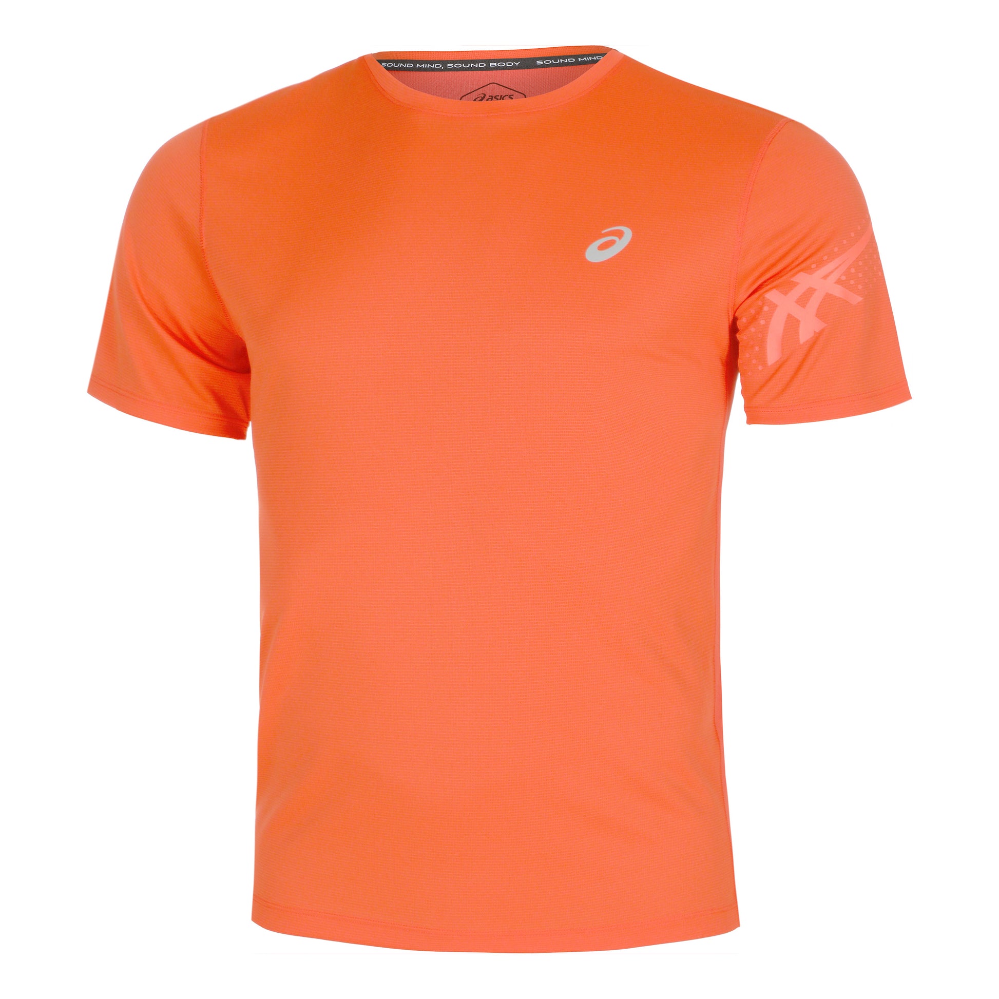 ASICS Icon Running shirt Men - red, orange