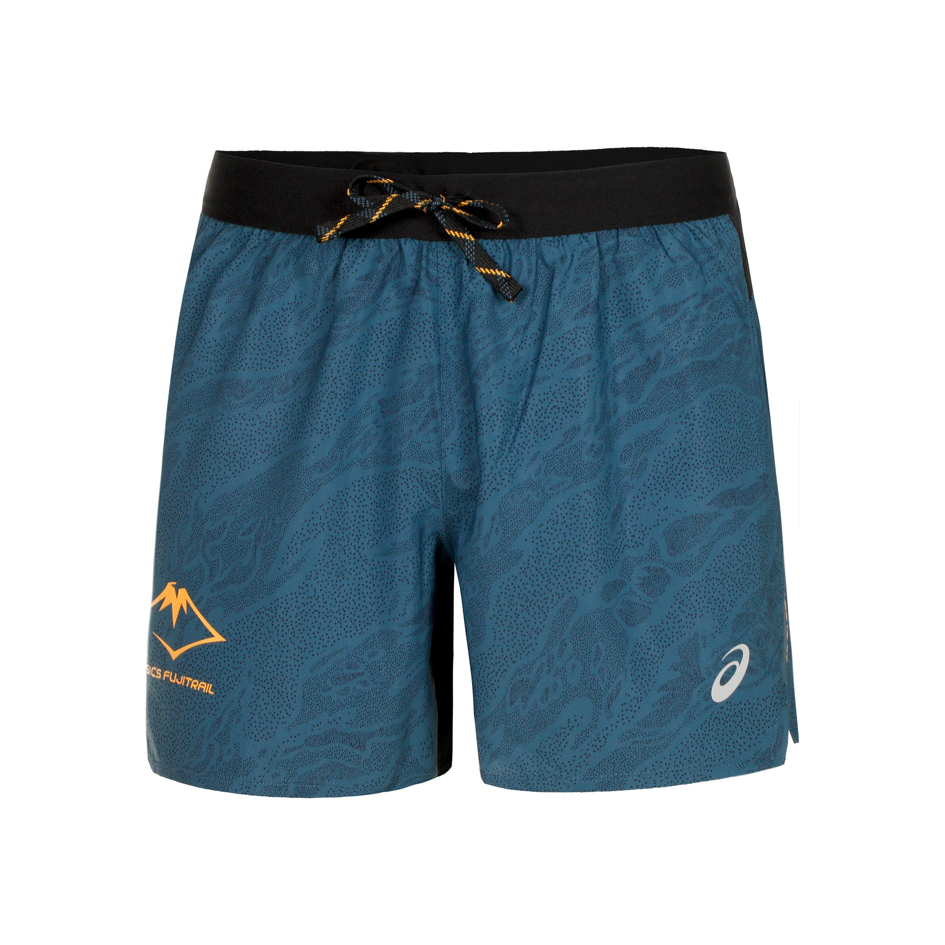 ASICS Fujitrail AOP 5in Running shorts Men - petrol, black