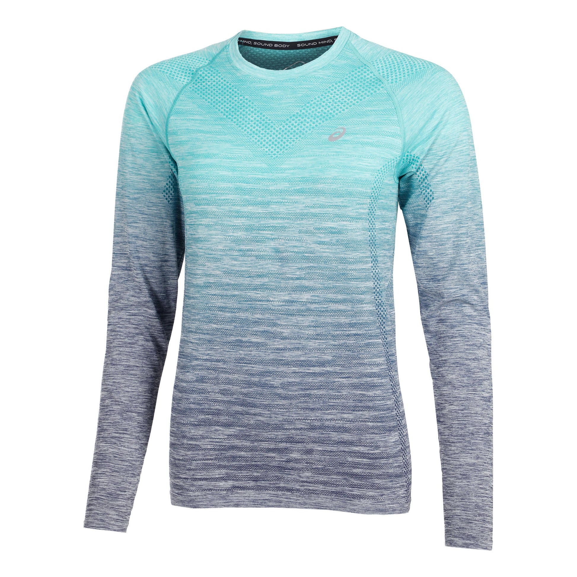 ASICS Seamless Long sleeve Women - petrol, dark blue