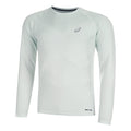 Seamless Long sleeve Men - sage, cream
