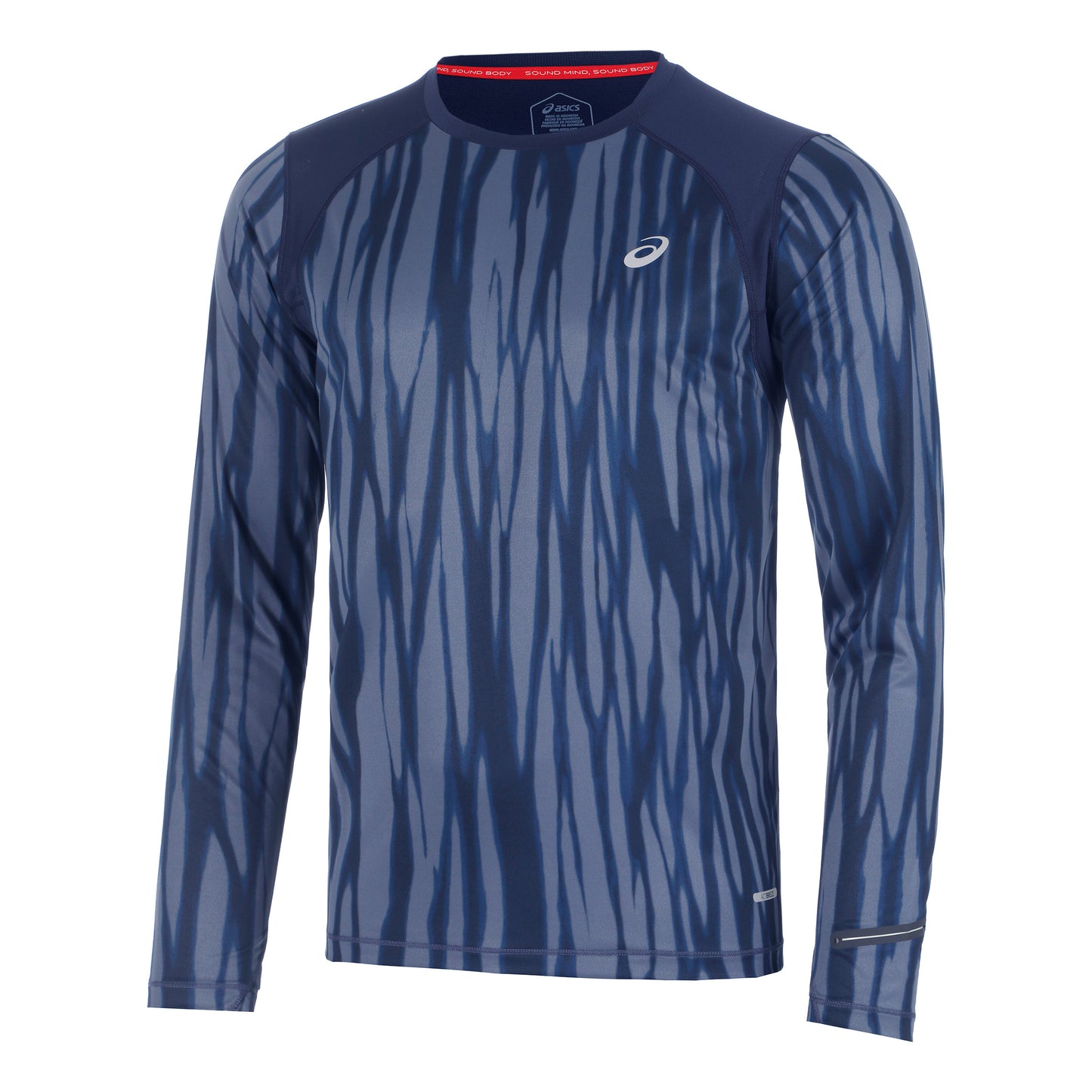 ASICS Seamless Running Shirt Men-Dark Blue