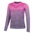 Seamless Long sleeve Women - pink, dark blue
