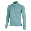 Road Winter 1/2 Zip Mid Layer Running Shirt Women-Sage