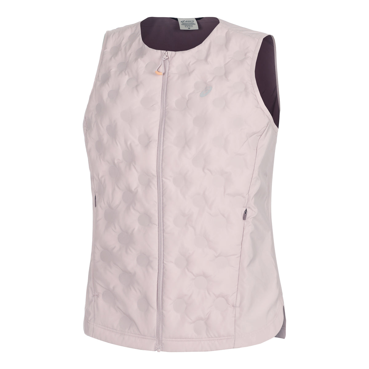 ASICS Nagino Run Padded Gilet Running vests Women - ecru,